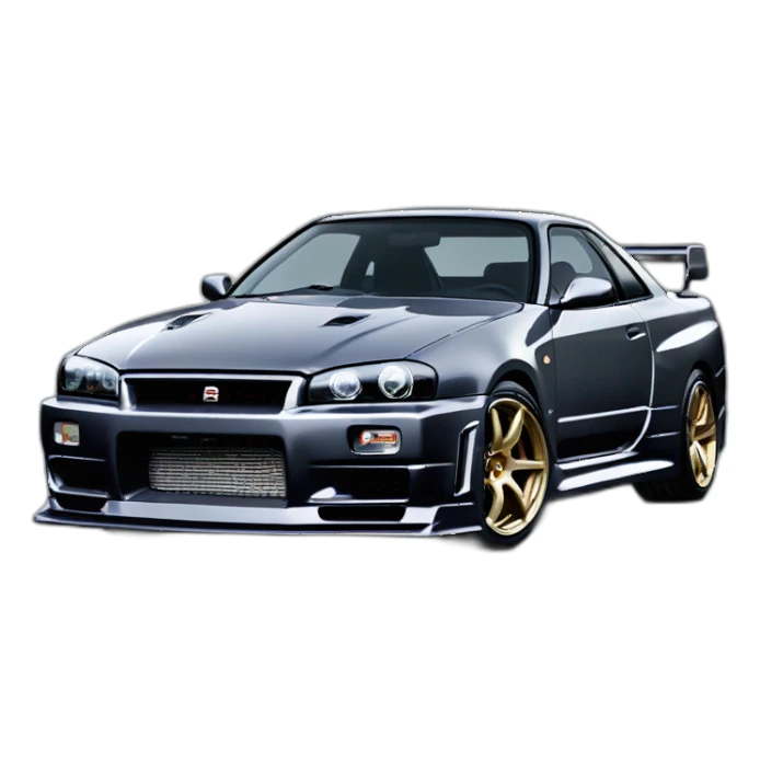 Nissan skyline gré r34 sticker