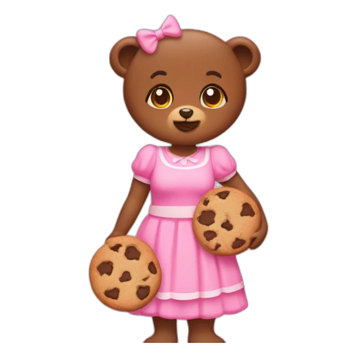 Cookie mommy bear sticker
