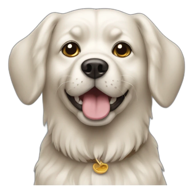 Chien déguisé en chat sticker