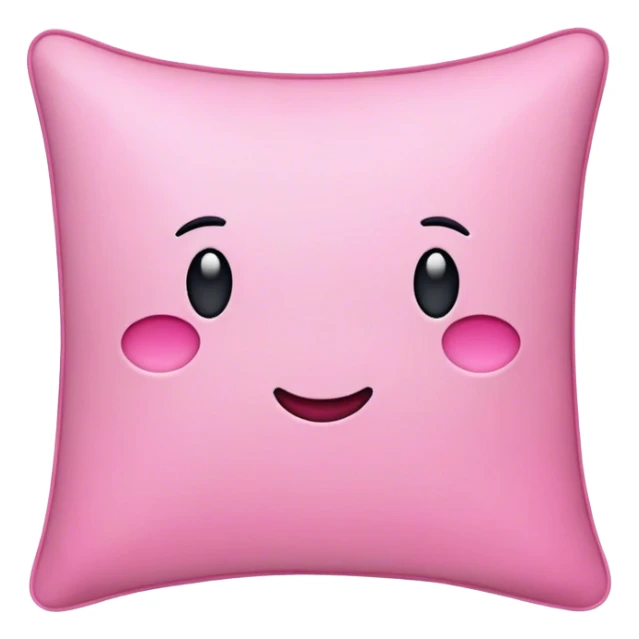 Pow pillow pink sticker