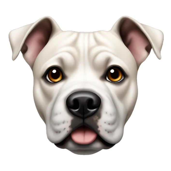 a Staffordshire bullterrior  sticker