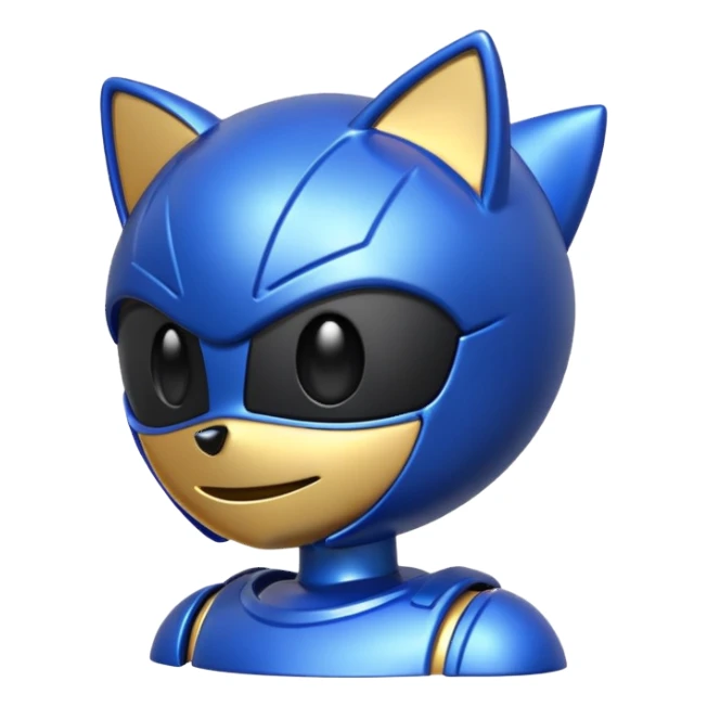 metal sonic emoji sticker