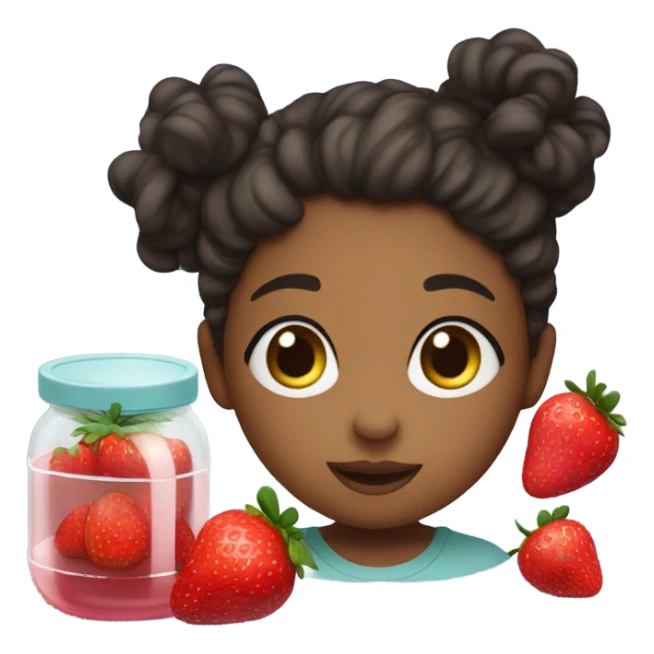 Stormi straberry and jelly  sticker