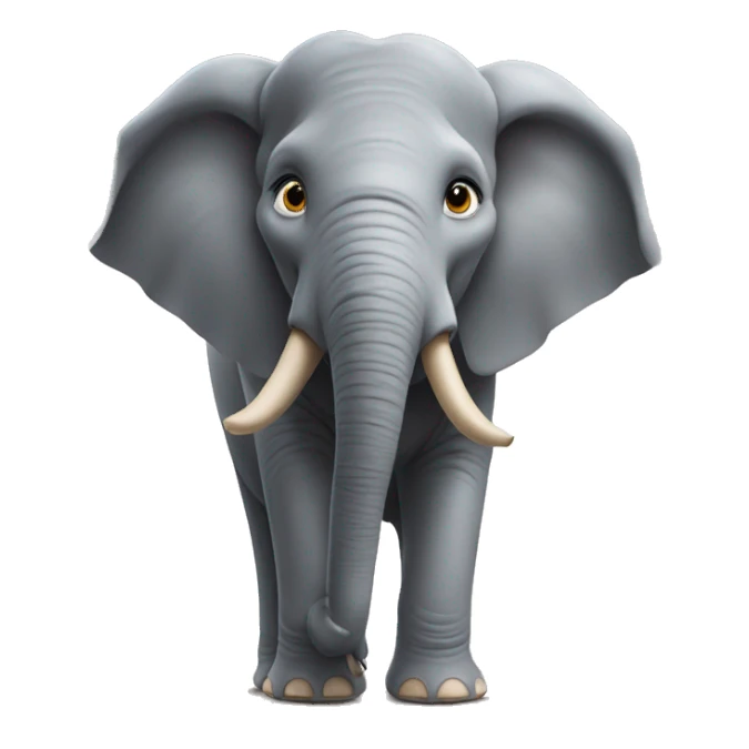 elephant from sing movie sticker