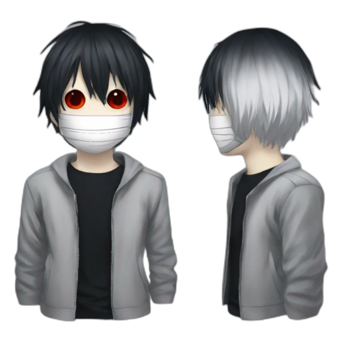 Kaneki tokyo ghoul sticker