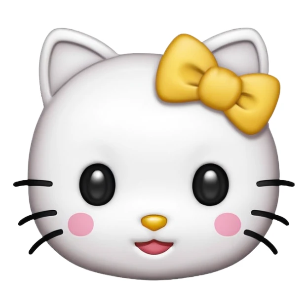 hello kitty emoji sticker