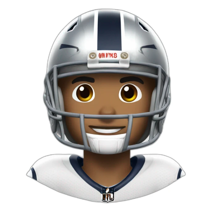 dak prescott playing fortnite sticker