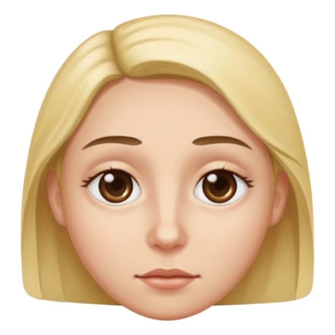 Cara con ojeras sticker