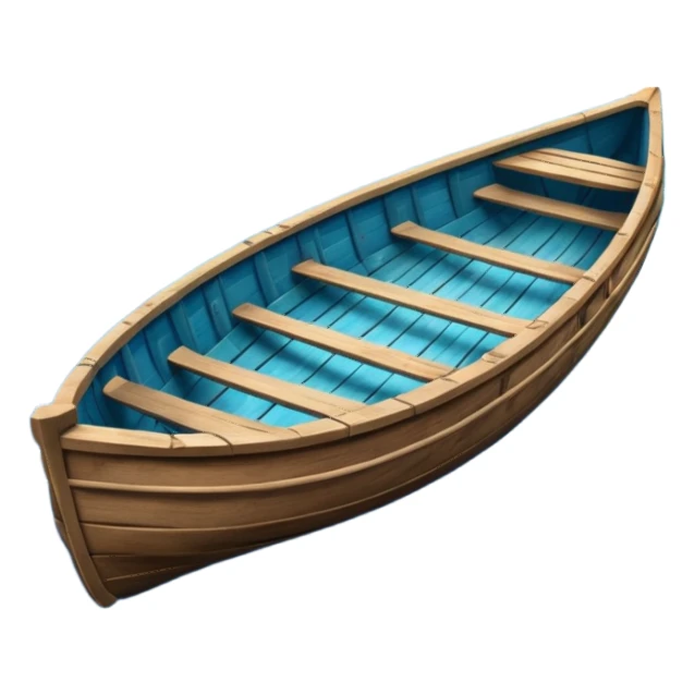 underwater row boat sticker