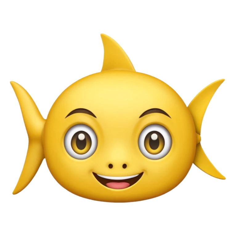 Make tuna iPhone emoji style sticker