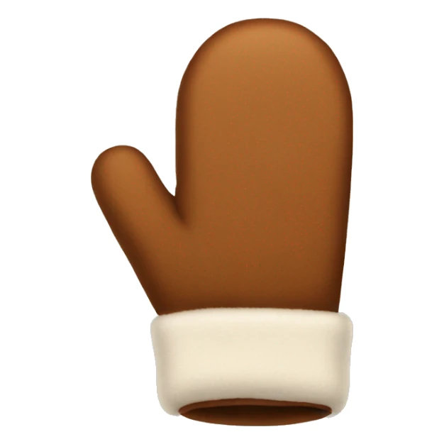 brown mittens sticker