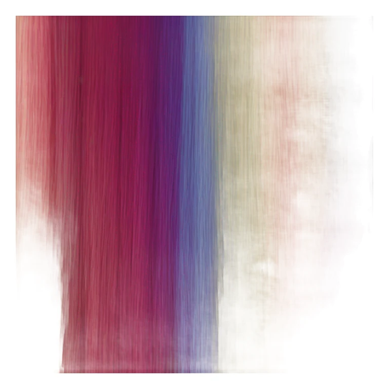 Hair coloring sticker