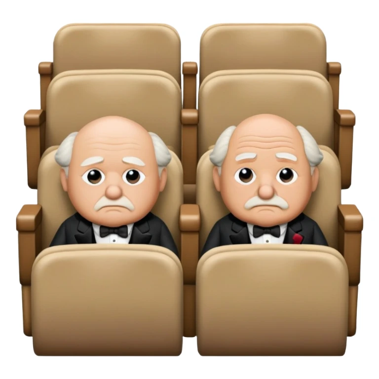 Statler and Waldorf  sticker