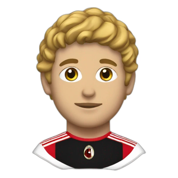 Scudetto Milan sticker