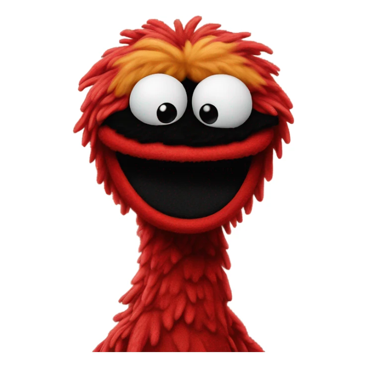 elmo from elmos world sticker