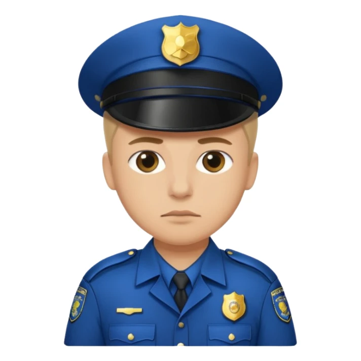 a police officer sticker
