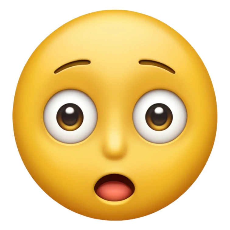 A wtf emoji sticker