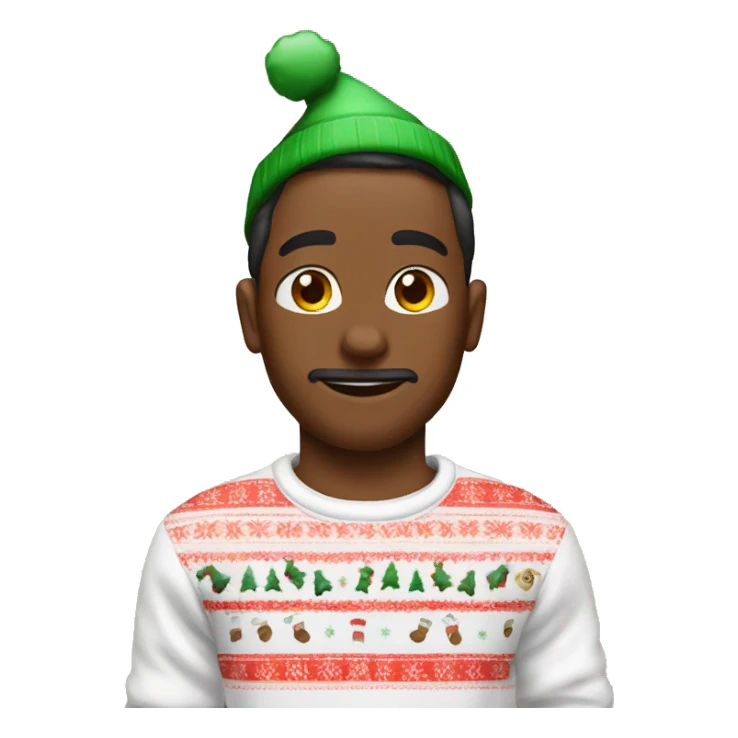 Christmas sweatshert  sticker