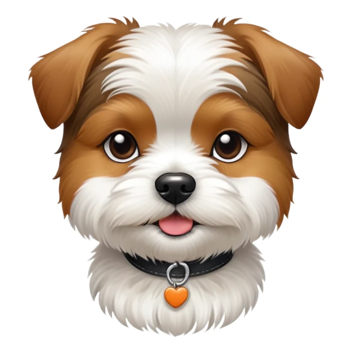 Shihtzu jack terrier sticker