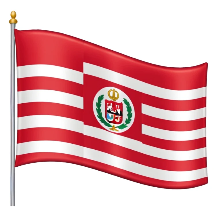 Bandera de Lima (capital de Perú) sticker