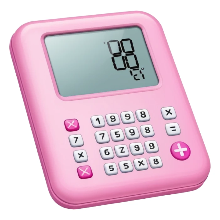 plicometer in pink color sticker