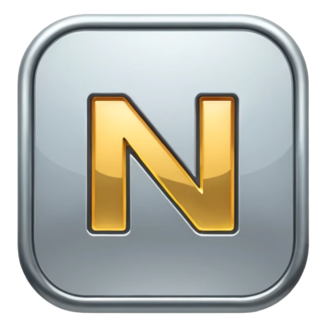 N Nah işareti sticker