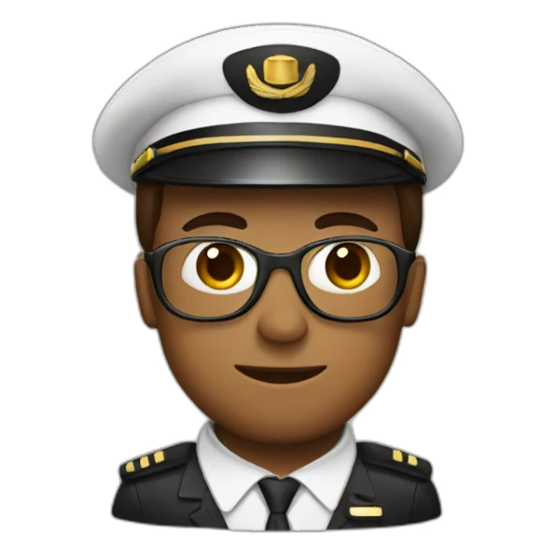 Coffee with pilot sticker