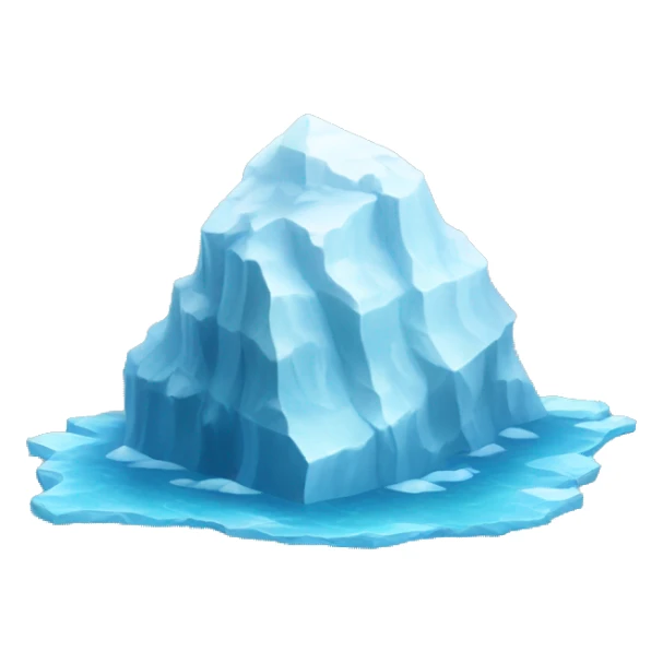 tip of iceberg sticker