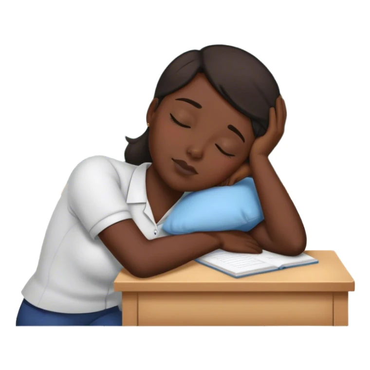Teachers sleeping blackboard  sticker