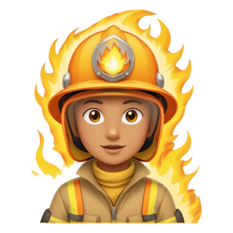 Human with sun helmet with fire powers that flys sticker