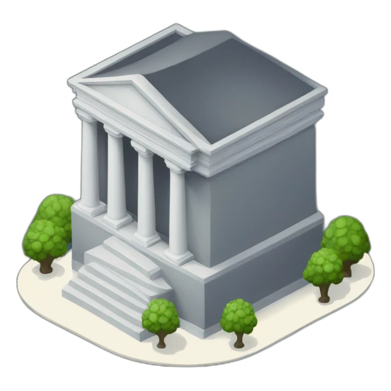 isometric bank sticker