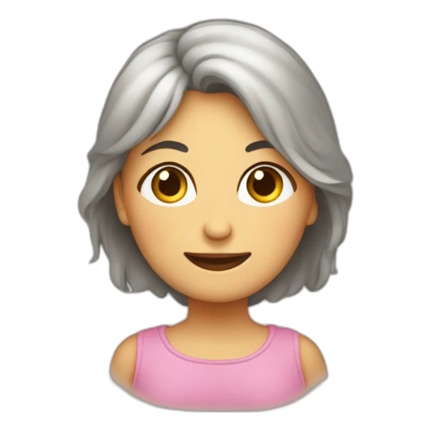 Madre con cara de desesperada mientras coge a su bebe que llora sticker