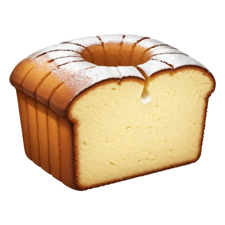 BROWN POUND CAKE sticker