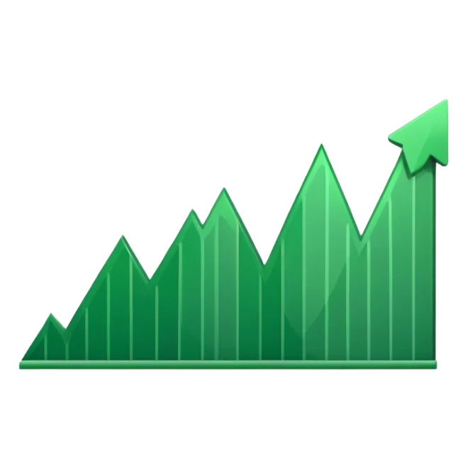 Stock market sticker