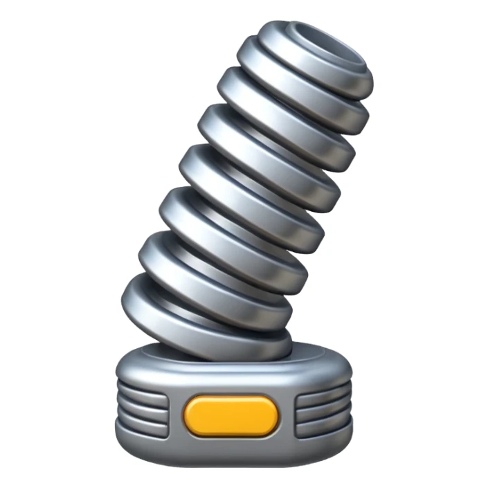 Create a "Power Twister", also known as a "Spring bar" sticker