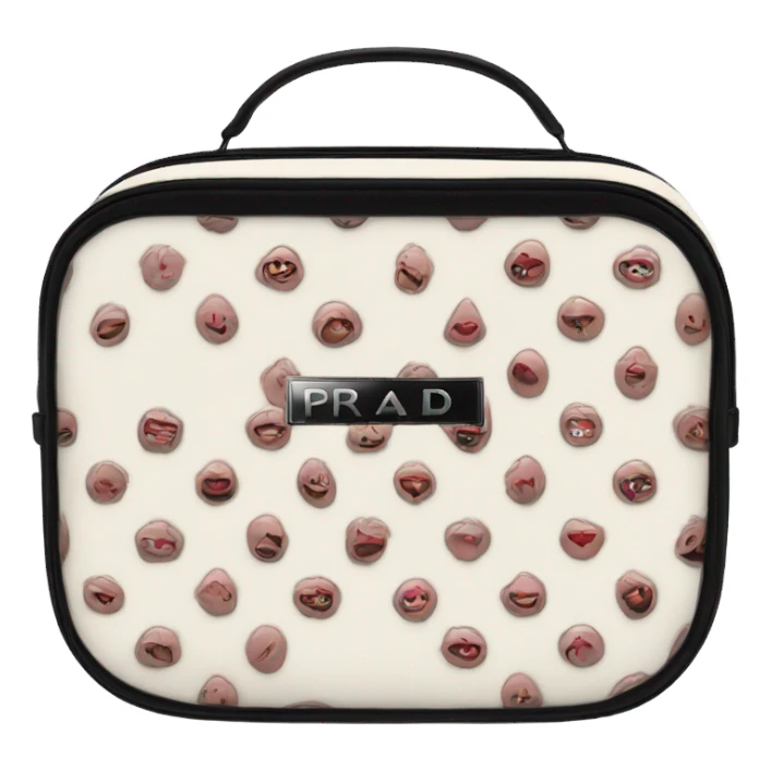 Prada cosmetic bag  sticker
