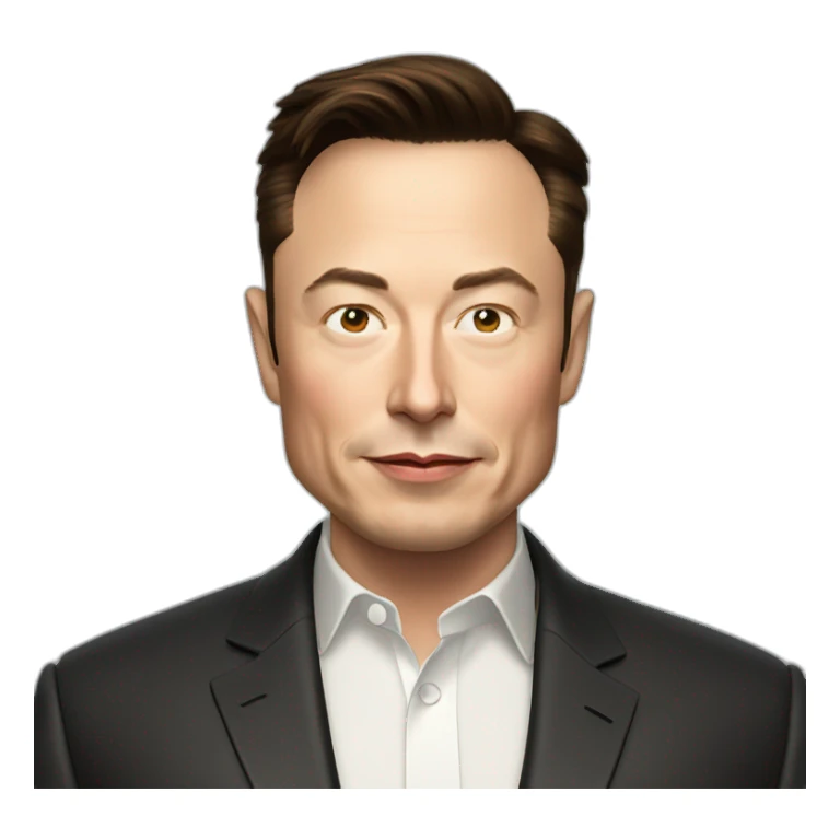 elon musk tesla sticker
