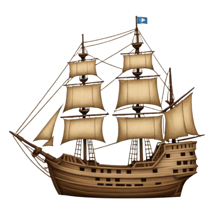 jamestown colonial ship sticker