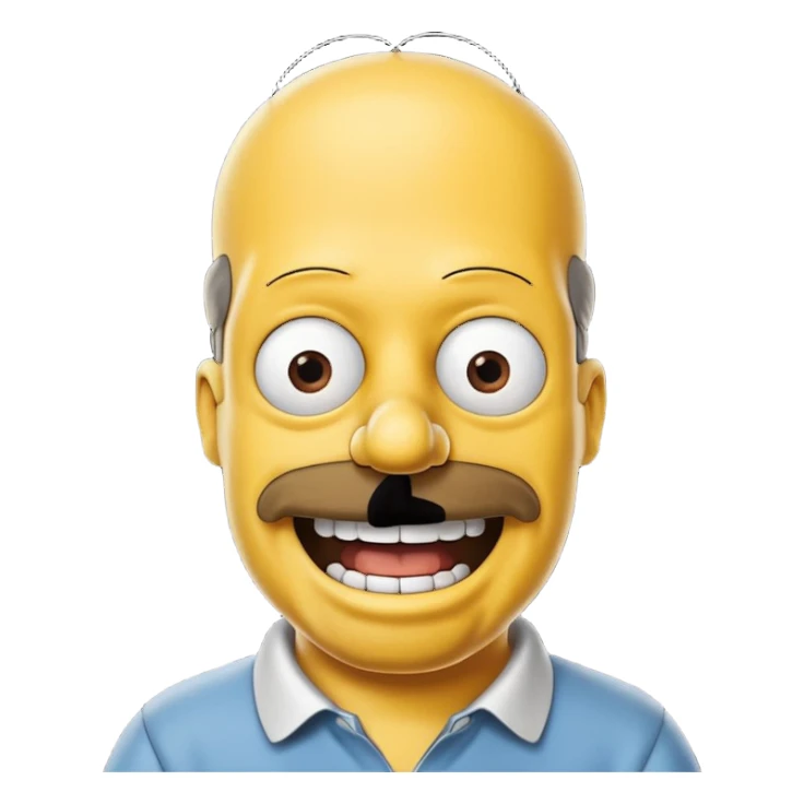 the simpsons, Different every character, only one at a time. sticker