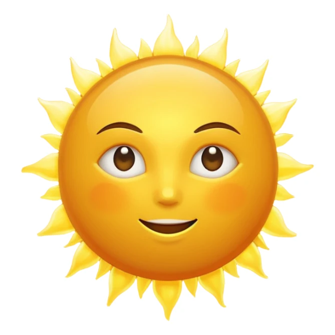 güneş sticker