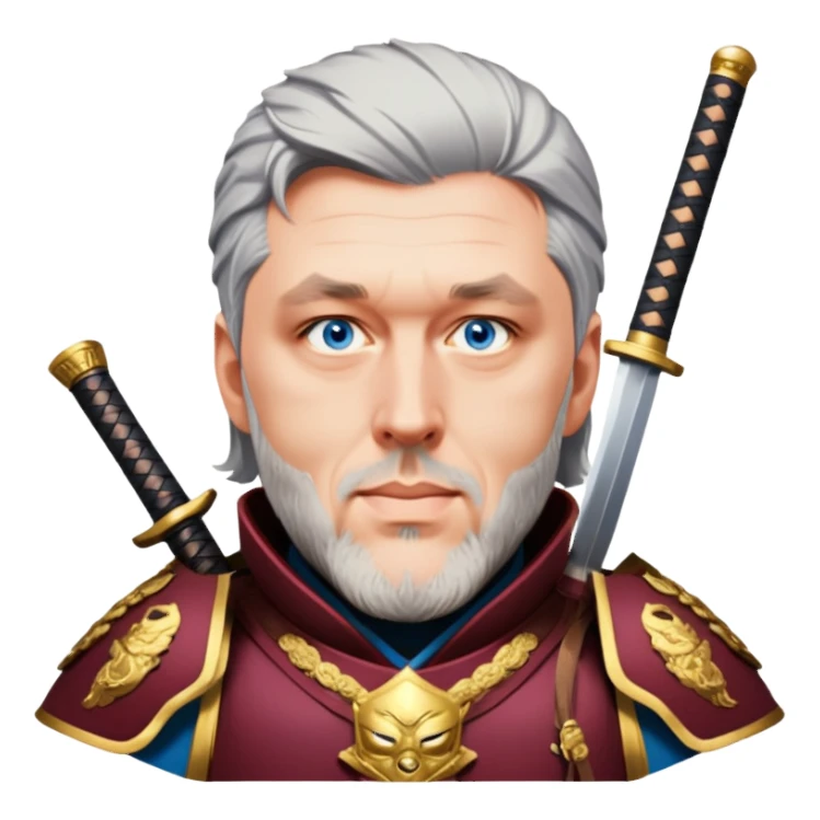 Samurai Leader sticker