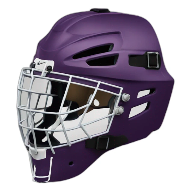 Cujo goalie helmet sticker