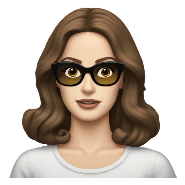 Lana del ray glasses  sticker