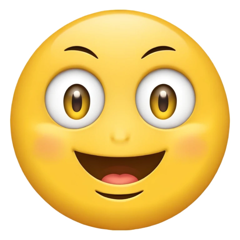 smile face with rolling eyes sticker