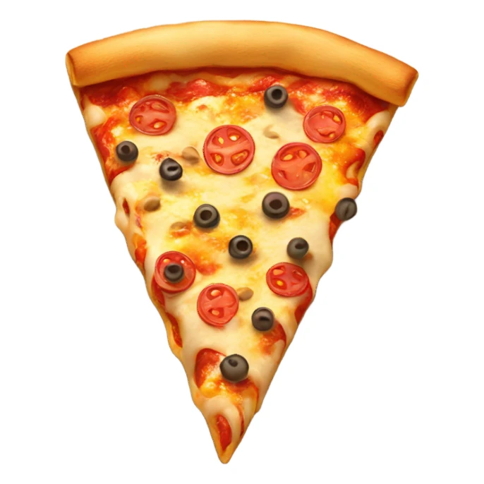 pizza on the beach sticker