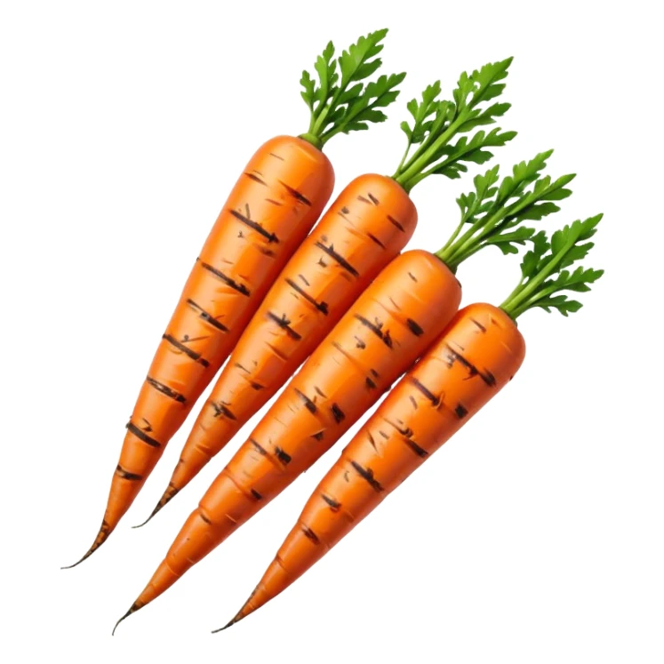 Grilled carrots sticker