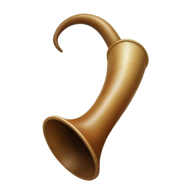 Vit häst med horn sticker