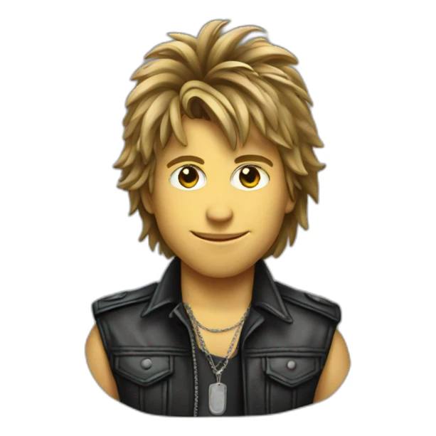 Young Bon jovi sticker
