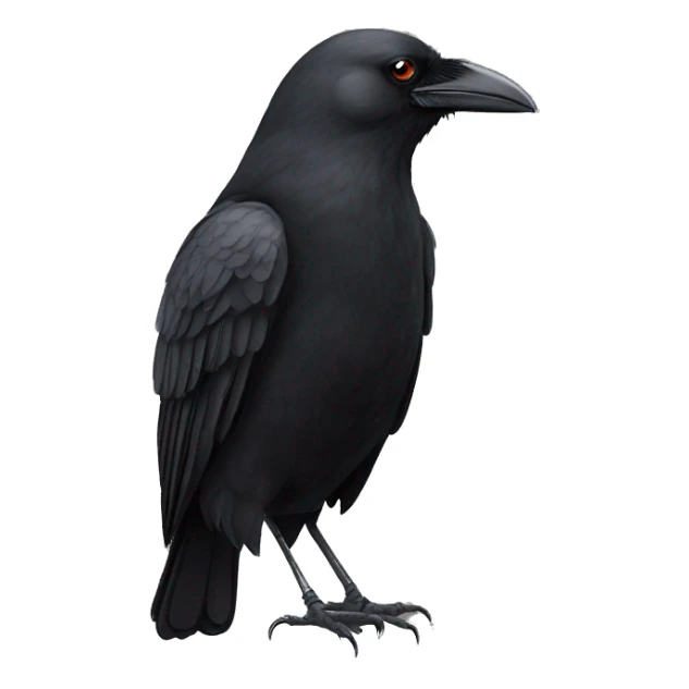 carrion crow sticker