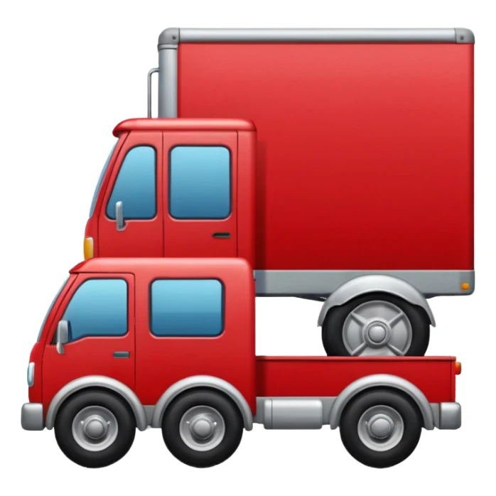 Moving truck or dolly
 sticker